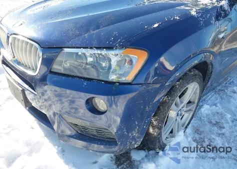 2013 BMW X3 xDrive28I из США, поврежденный, VIN 5UXWX9C58D0D08641